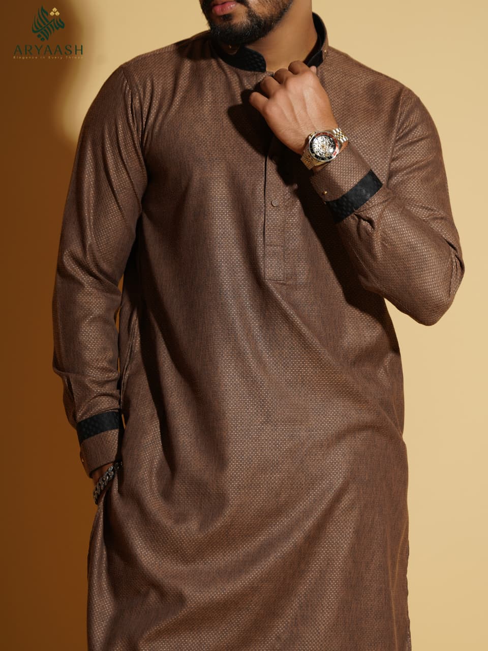 Comfortable Slub Cotton Punjabi